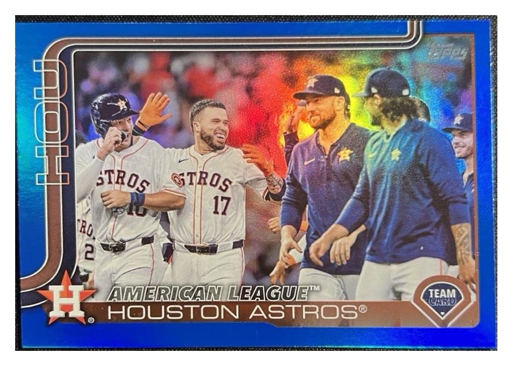 2025 Topps Base Set Houston Astros #76 card