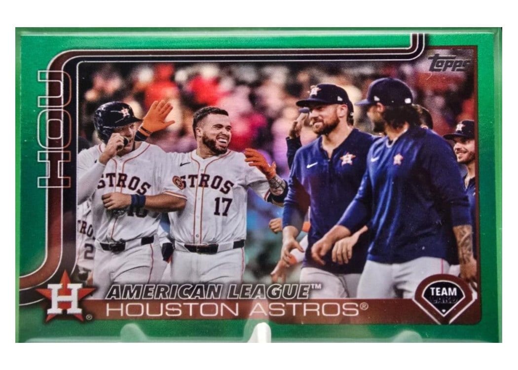 2025 Topps Base Set Houston Astros #76 card