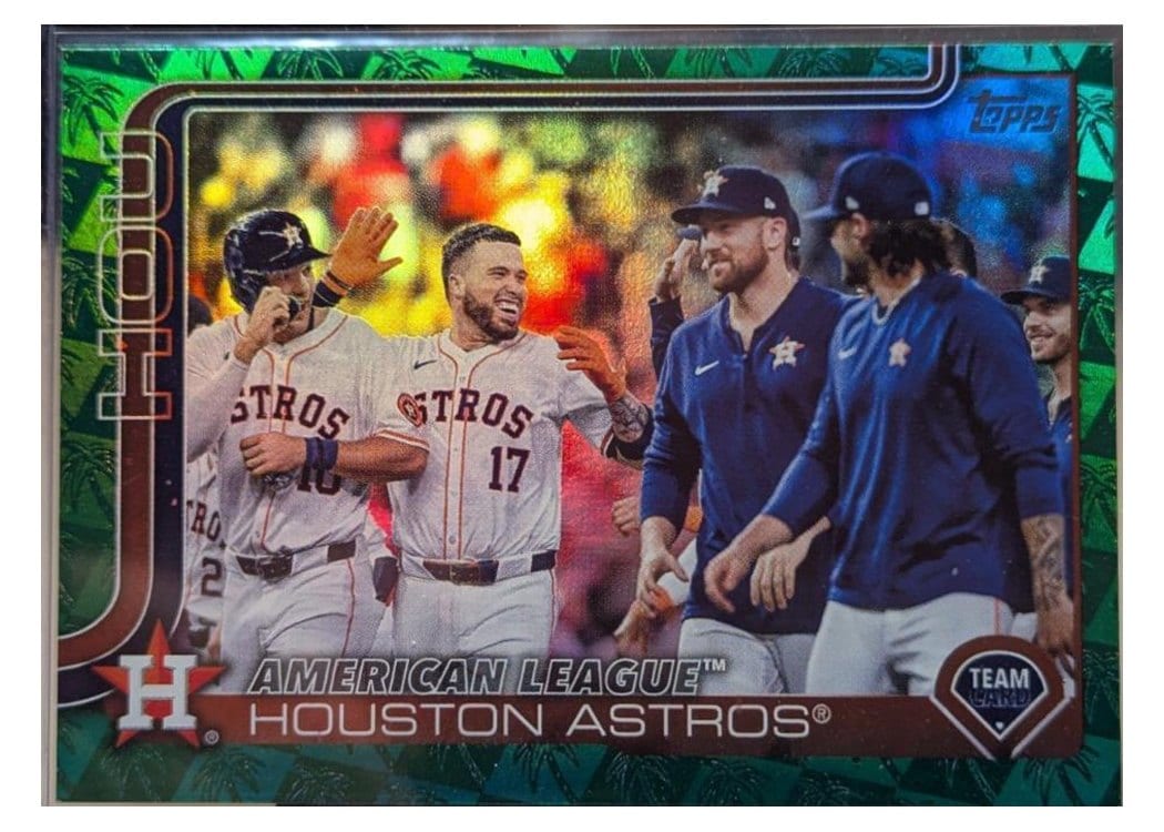 2025 Topps Base Set Houston Astros #76 card