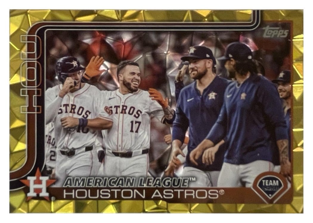 2025 Topps Base Set Houston Astros #76 card