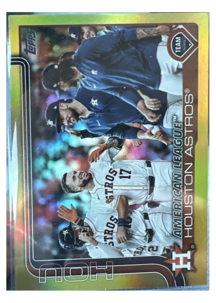 2025 Topps Base Set Houston Astros #76 card