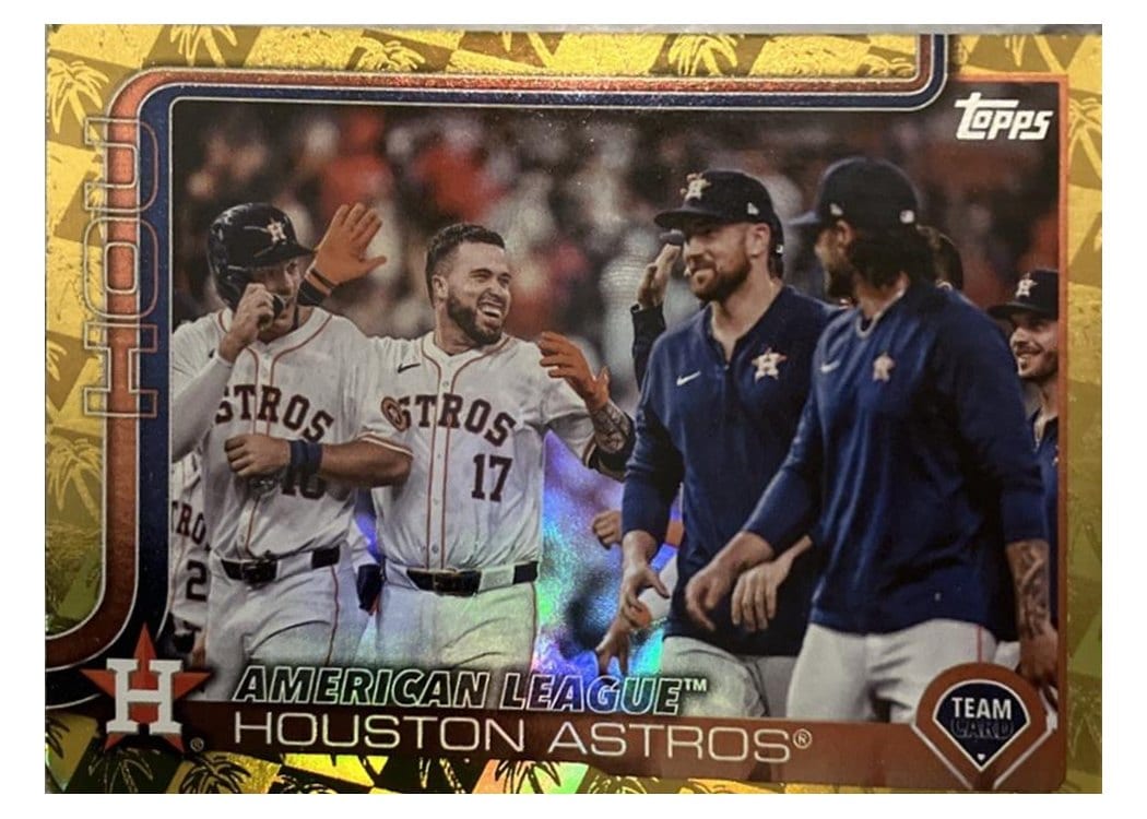 2025 Topps Base Set Houston Astros #76 card