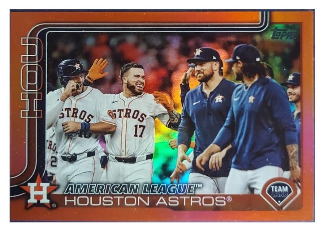2025 Topps Base Set Houston Astros #76 card