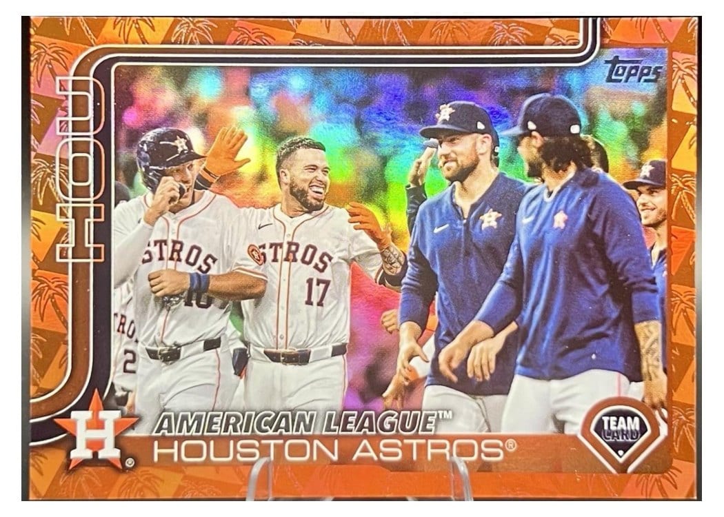 2025 Topps Base Set Houston Astros #76 card