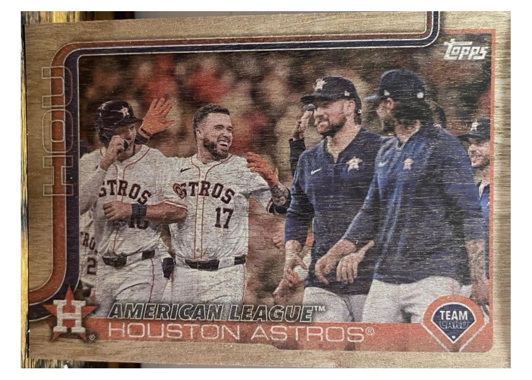 2025 Topps Base Set Houston Astros #76 card