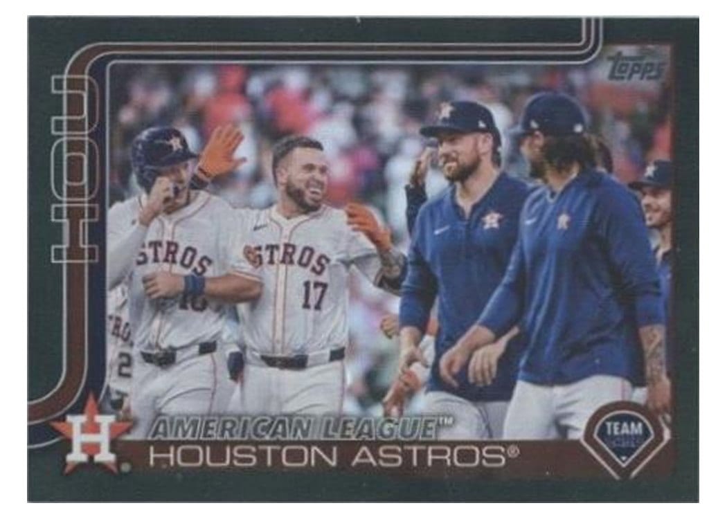 2025 Topps Base Set Houston Astros #76 card