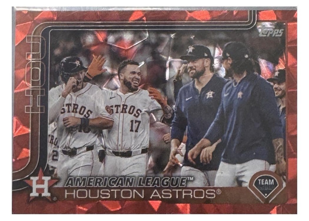 2025 Topps Base Set Houston Astros #76 card