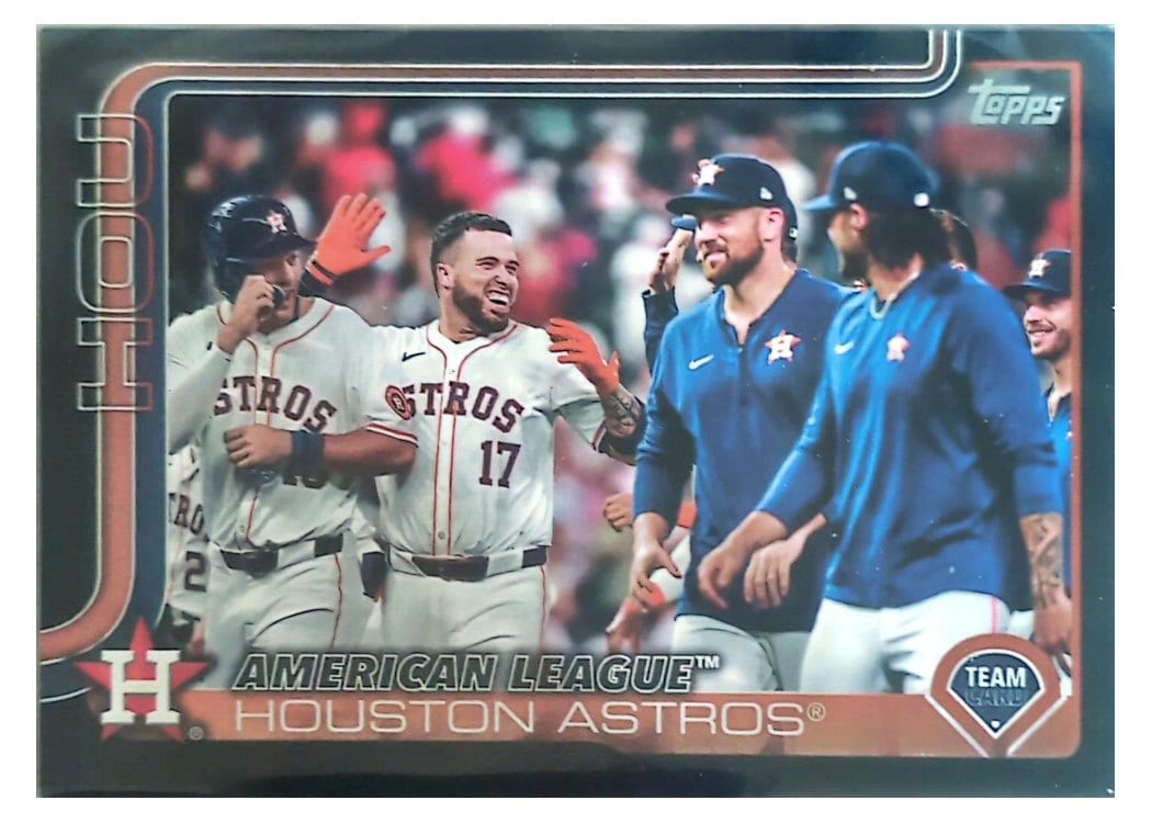 2025 Topps Base Set Houston Astros #76 card