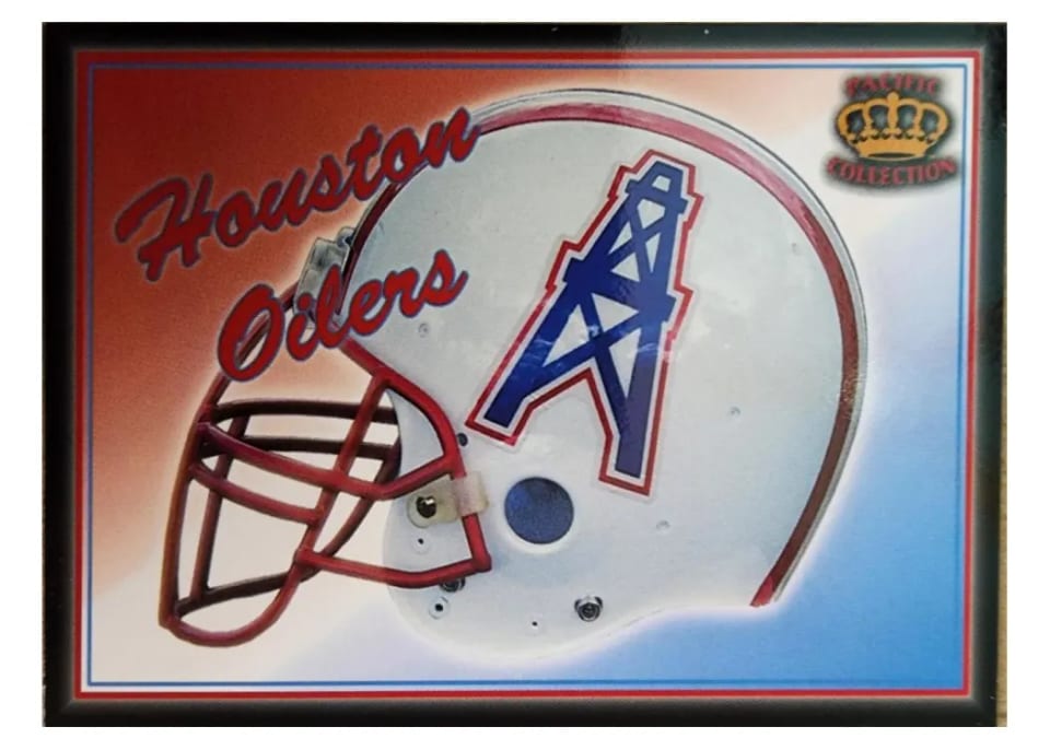 1995 Pacific Houston Oilers #12 card
