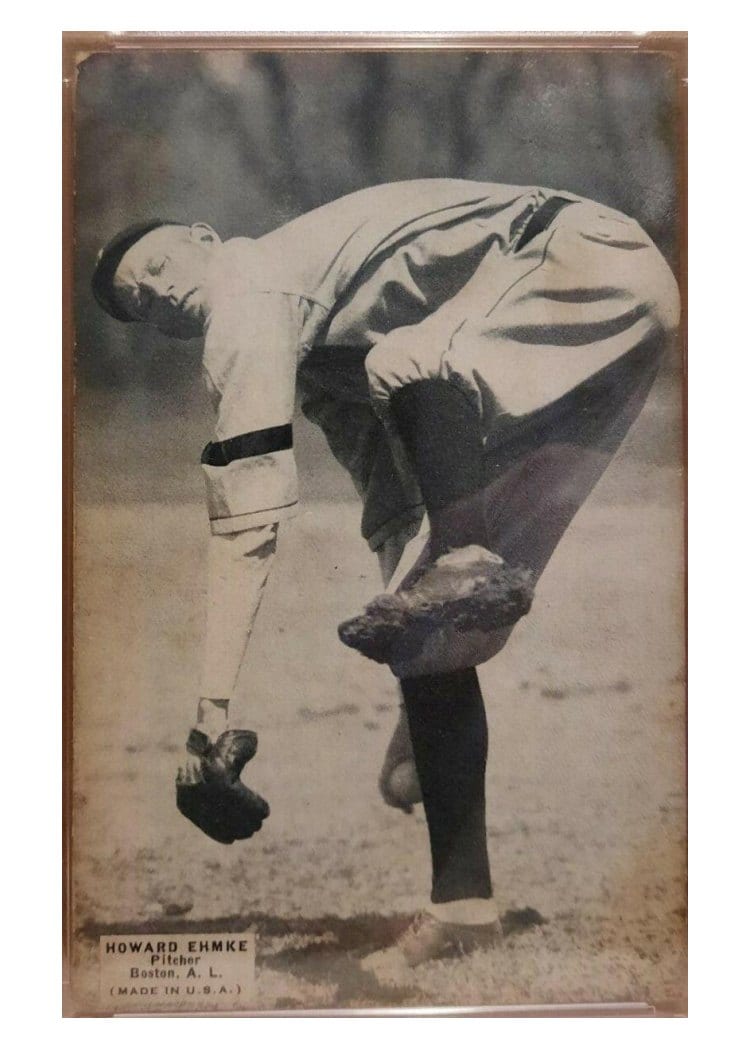 1925 Exhibits Howard Ehmke card