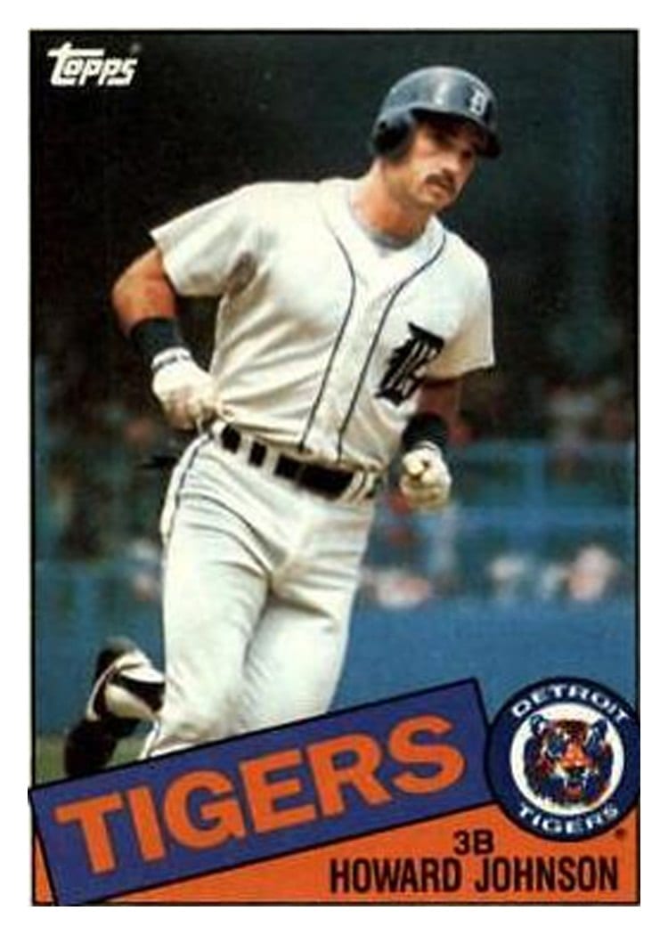 1985 Topps Howard Johnson #192 card