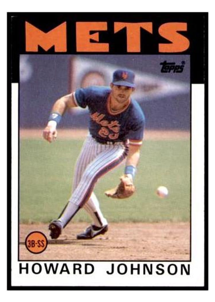 1986 Topps Howard Johnson #751 card