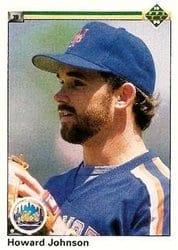 1990 Upper Deck Base Set Howard Johnson #263 card