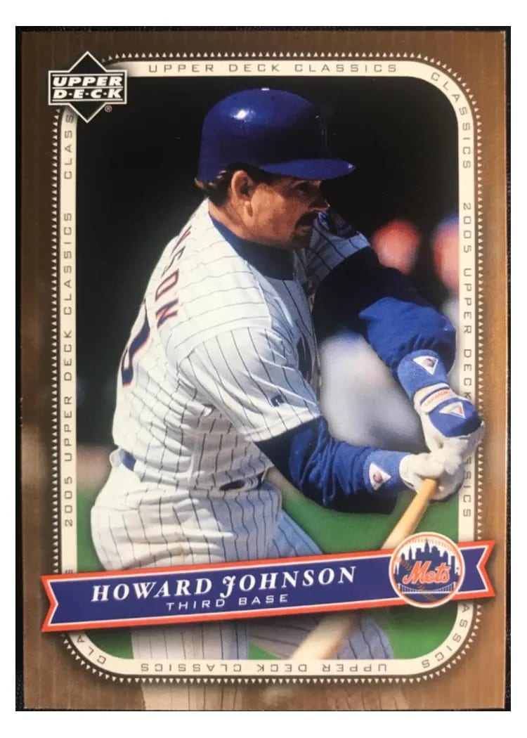 2005 Upper Deck Classics Howard Johnson #44 card