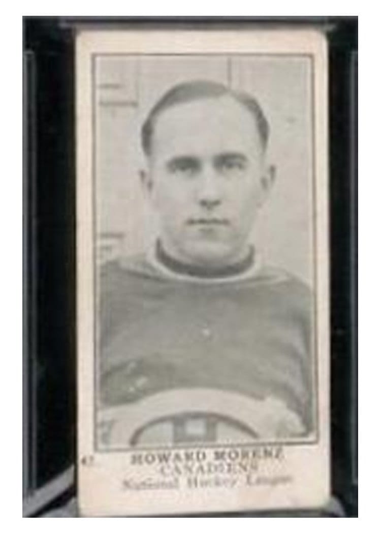 1924 V145-2 Howard Morenz #47 card