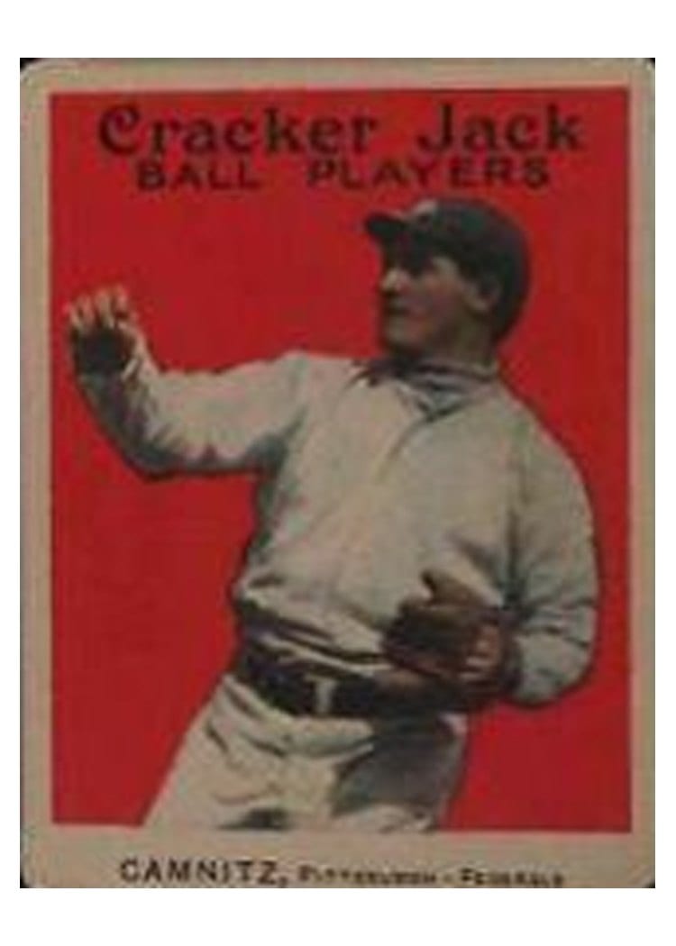 1914 Cracker Jack Howie Camnitz #16 card
