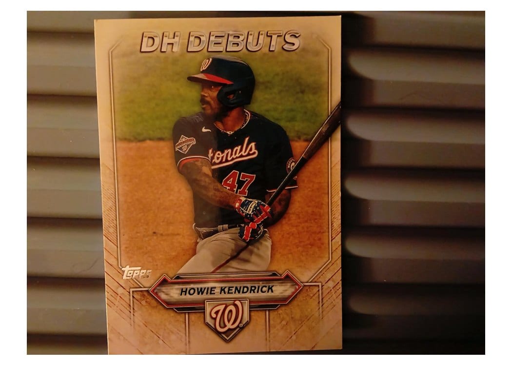 2021 Topps DH Debuts Howie Kendrick #DHD-7 card