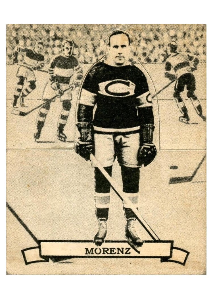 1936 O-Pee-Chee Howie Morenz #121 card