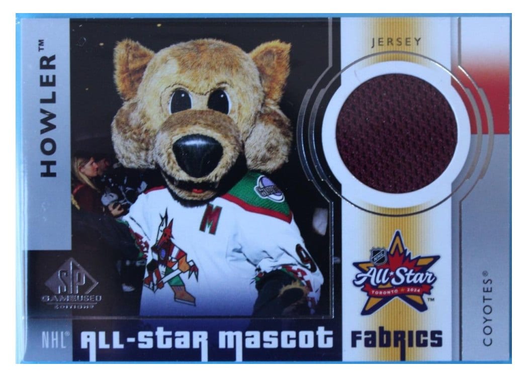 2024-25 SP Game Used 2024 All-Star Mascot Fabrics Howler #ASMF-25 card