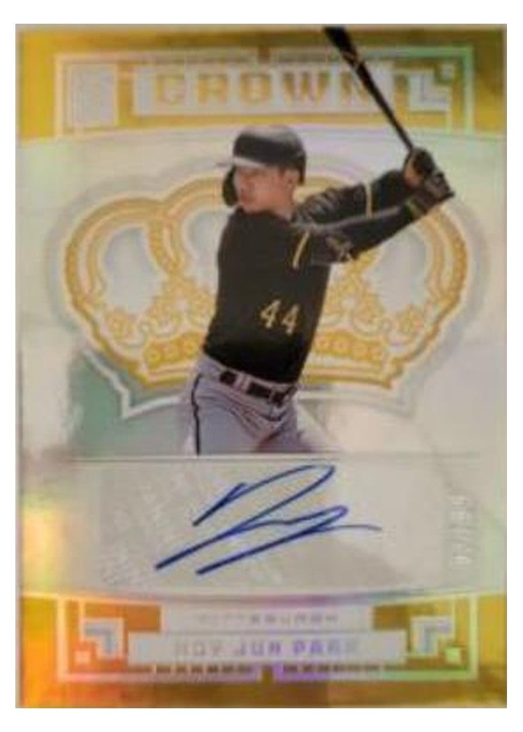 2022 Panini Capstone Crown Autographs Hoy Jun Park #C-HP