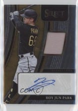 2022 Panini Select Signature Materials Hoy Jun Park #SM-HP
