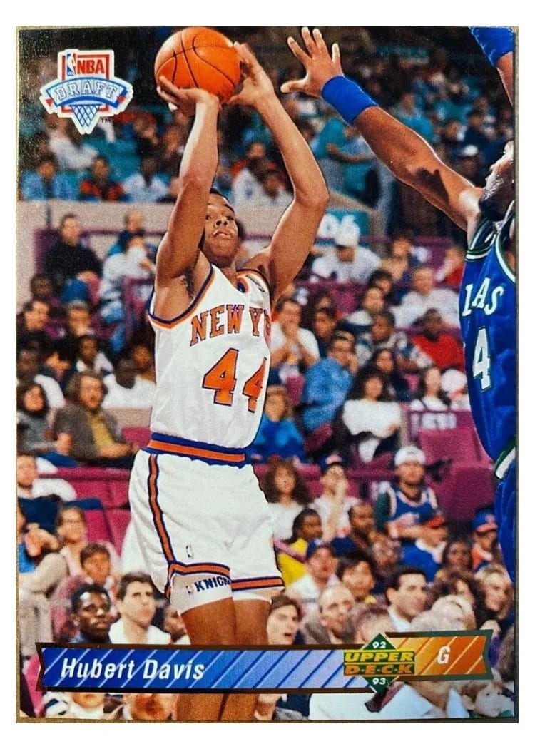 1992 Upper Deck Hubert Davis #15 card