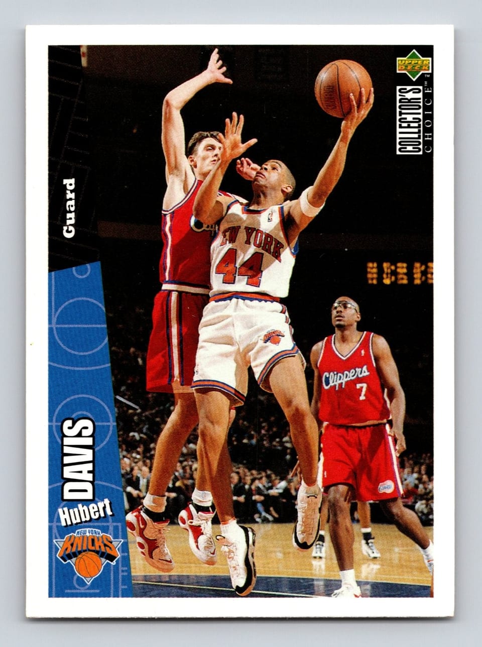 1996-97 Collector's Choice Base Set Hubert Davis #105 card