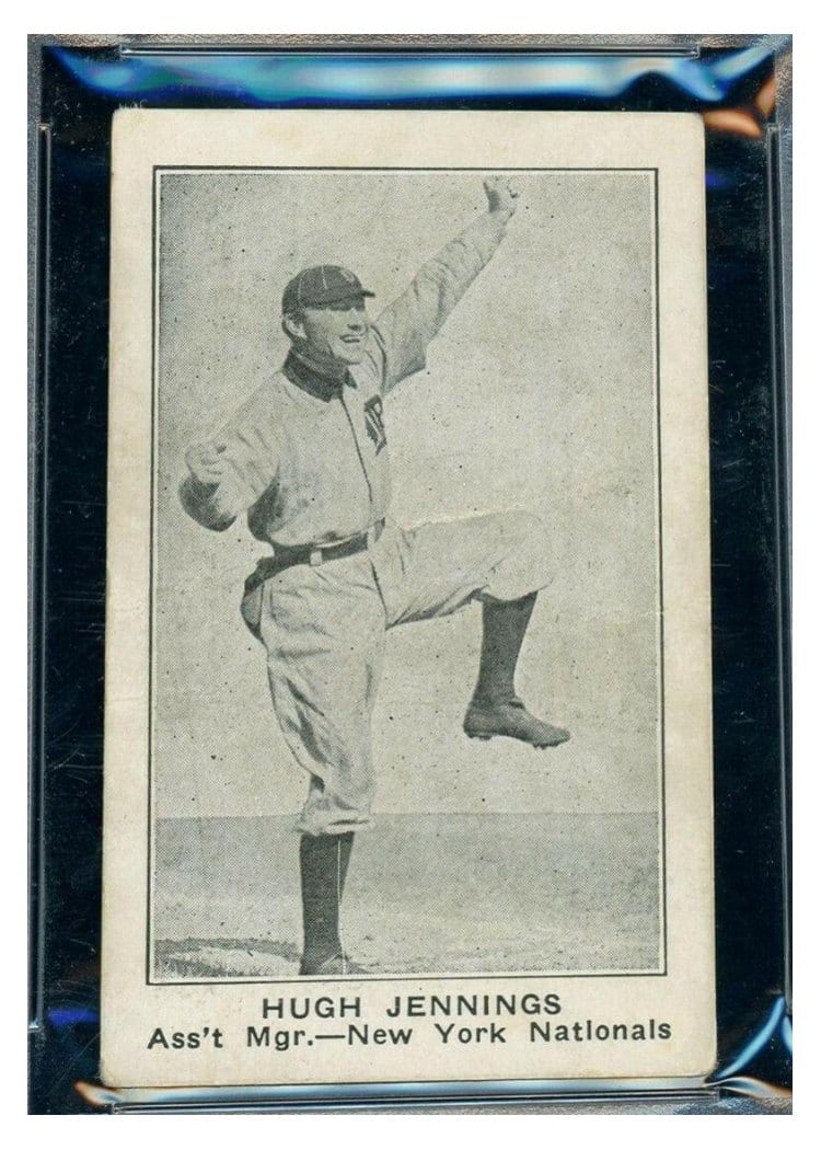 1921 E121 American Caramel Series of 80 Hugh Jennings card