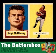 1957 Topps Hugh McElhenny #95 card