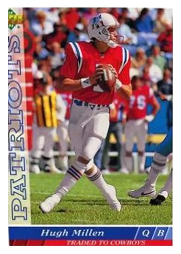 1993 Upper Deck Hugh Millen #97 card