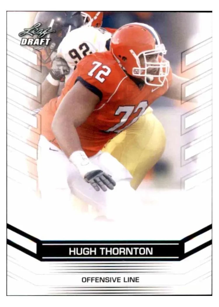 2013 Leaf Draft Hugh Thornton #89 card