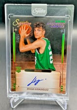 2025-26 Panini Signature Series Hardwood Graphs Hugo Gonzalez #1