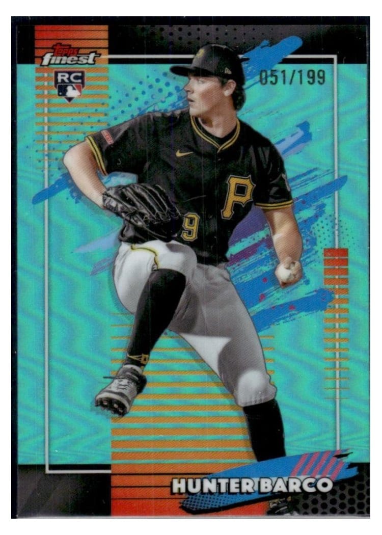 2026 Topps Finest Hunter Barco #177 card