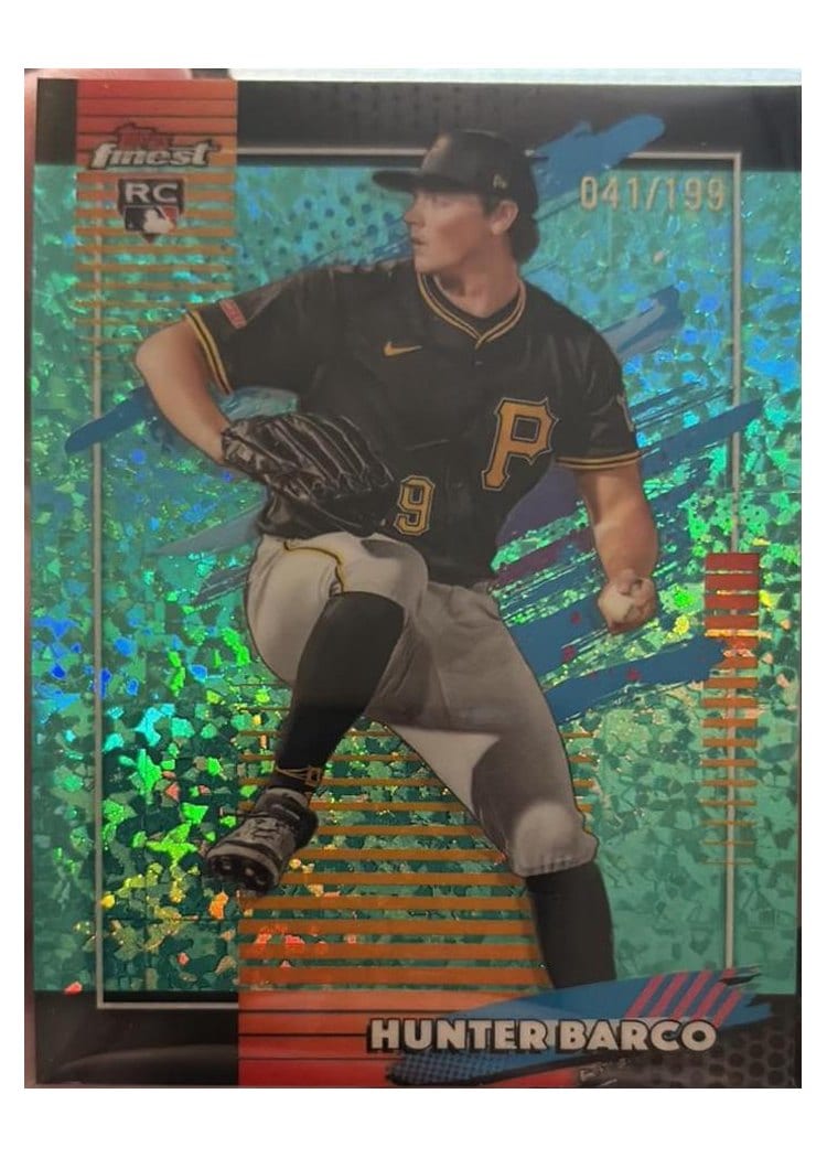 2026 Topps Finest Hunter Barco #177 card
