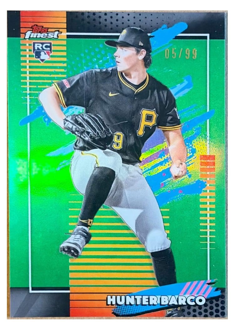 2026 Topps Finest Hunter Barco #177 card