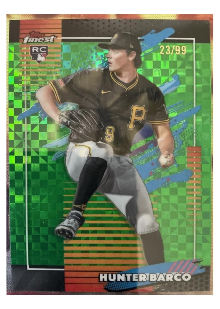 2026 Topps Finest Hunter Barco #177 card