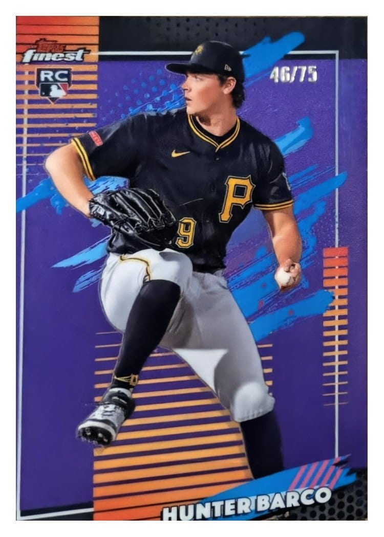 2026 Topps Finest Hunter Barco #177 card