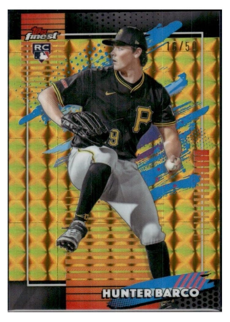 2026 Topps Finest Hunter Barco #177 card