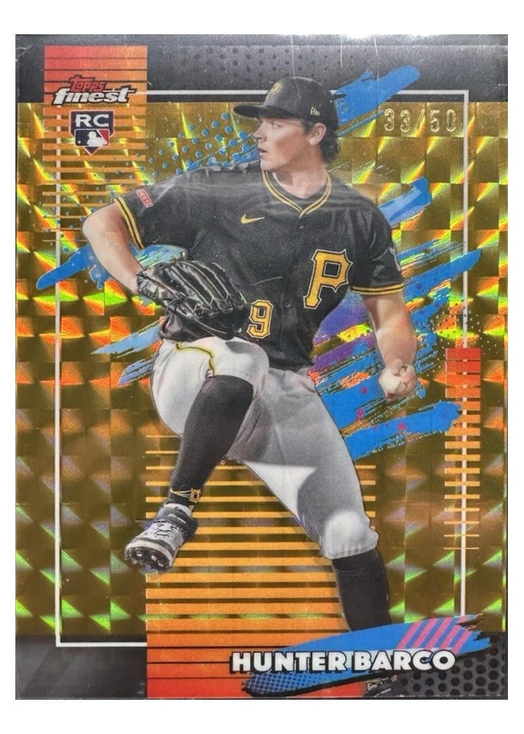 2026 Topps Finest Hunter Barco #177 card