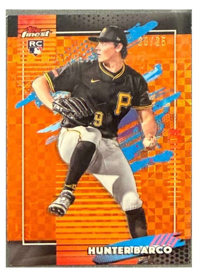 2026 Topps Finest Hunter Barco #177 card