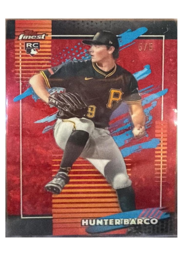 2026 Topps Finest Hunter Barco #177 card