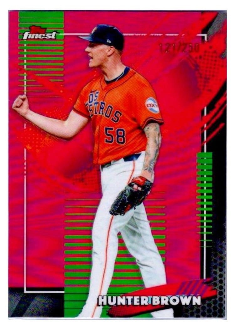 2026 Topps Finest Hunter Brown #278 card
