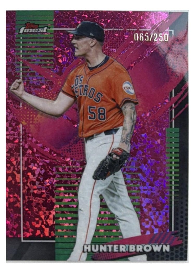 2026 Topps Finest Hunter Brown #278 card