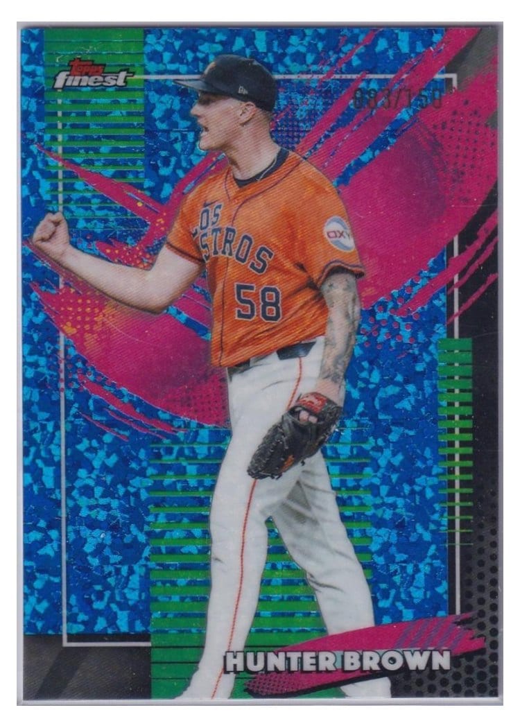 2026 Topps Finest Hunter Brown #278 card