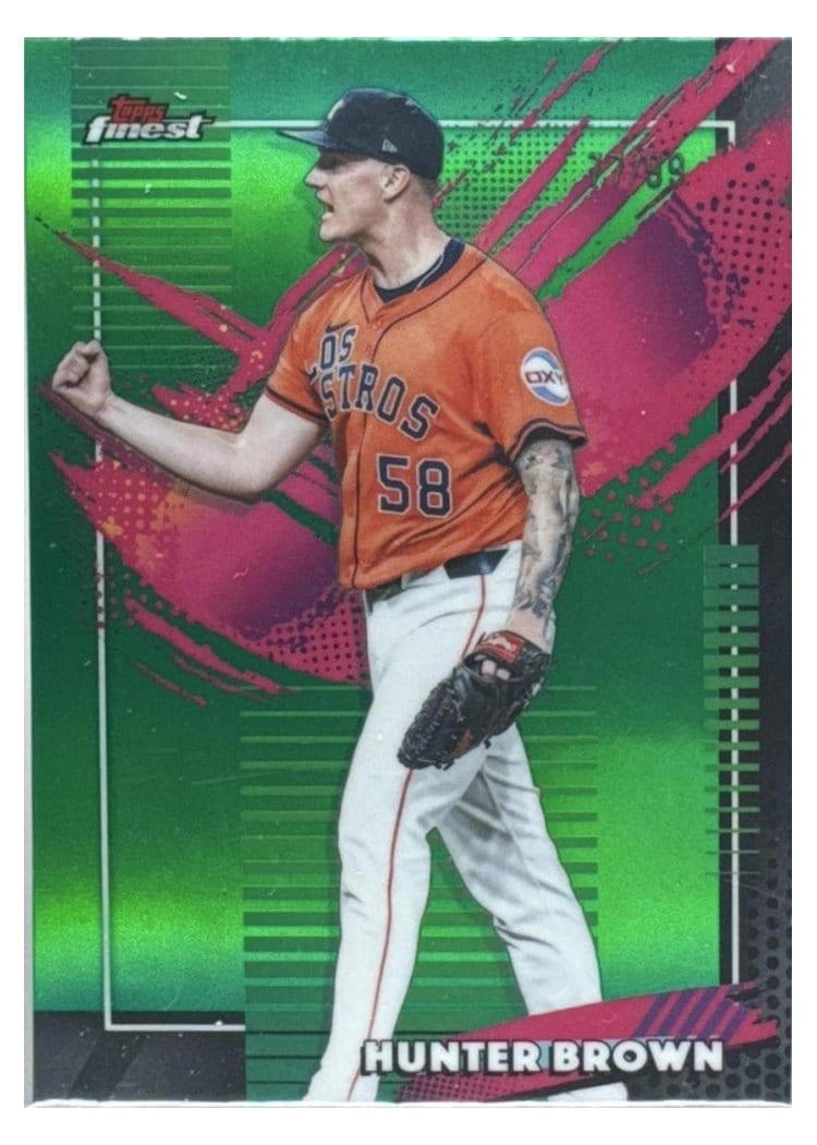 2026 Topps Finest Hunter Brown #278 card
