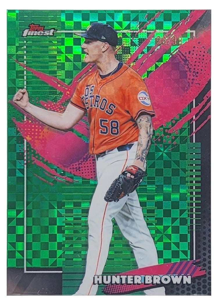 2026 Topps Finest Hunter Brown #278 card