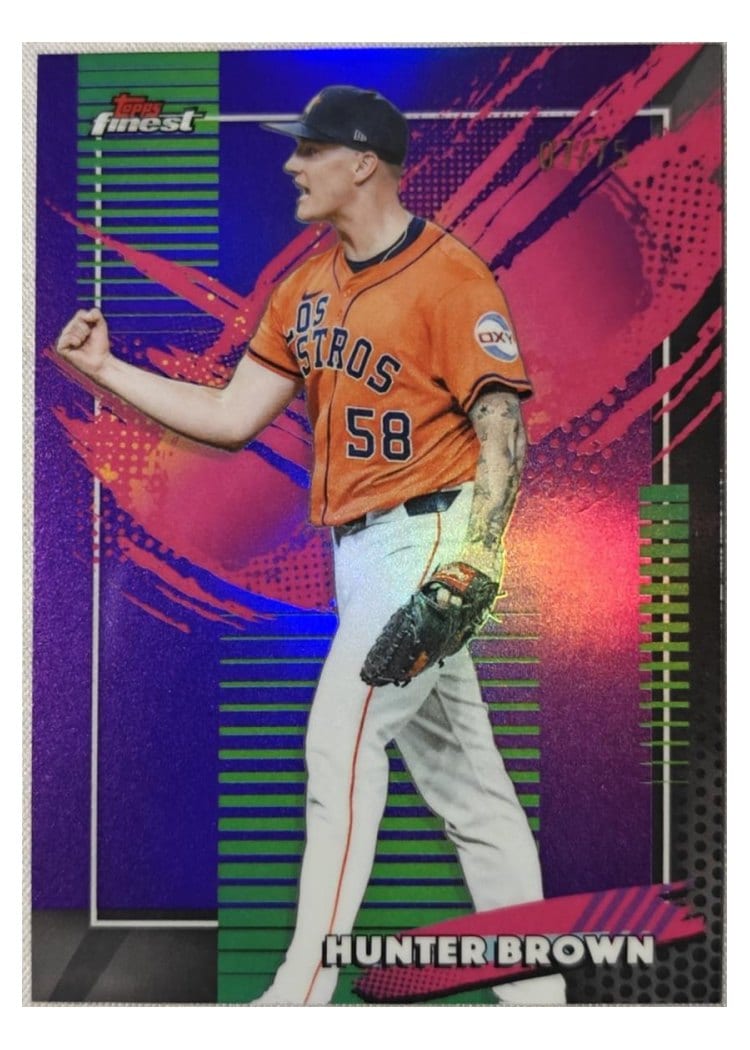 2026 Topps Finest Hunter Brown #278 card
