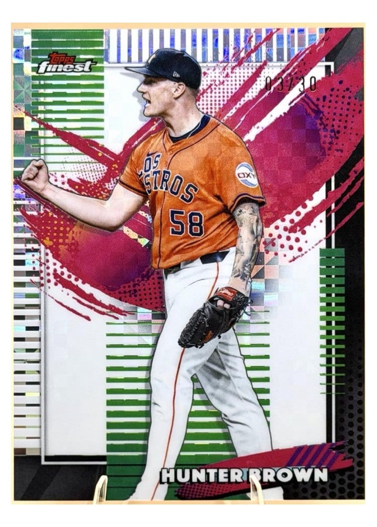 2026 Topps Finest Hunter Brown #278 card