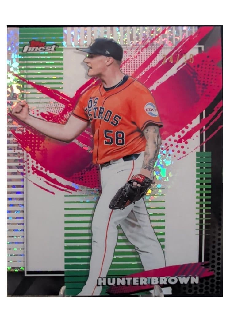 2026 Topps Finest Hunter Brown #278 card