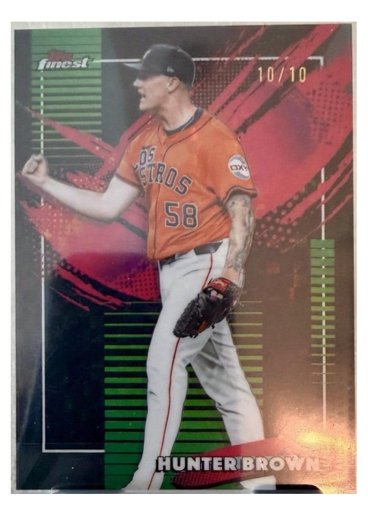 2026 Topps Finest Hunter Brown #278 card